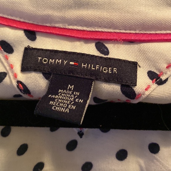 TOMMY HILFIGER Pullover Polka Dot Shirt - Picture 5 of 5